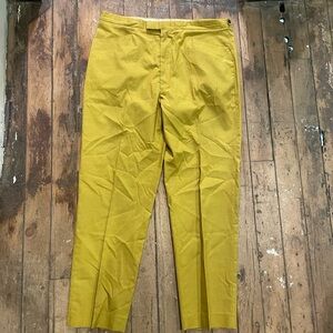Eton Men's Yellow Chinos